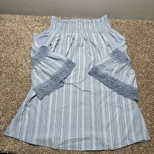 Kiwi + Punch Off Shoulder Dress